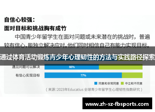 通过体育活动锻炼青少年心理韧性的方法与实践路径探索